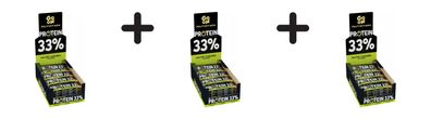 3 x Go On Nutrition Protein Bar 33% (25x50g) Salted Caramel