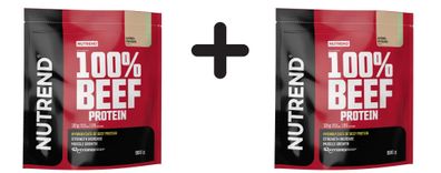2 x Nutrend 100% Beef Protein, Almond Pistachio - 900g