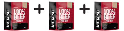 3 x Nutrend 100% Beef Protein, Almond Pistachio - 900g