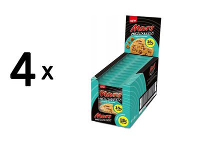 4 x Mars Protein Mars High Protein Cookie - Salted Caramel (12x60g) Salted Caramel