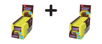 2 x Mars Protein Snickers High Protein Cookie (12x60g) Chocolate and Peanut