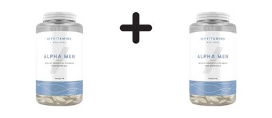 2 x Myprotein MyVitamins Alpha Men Multivitamin (120 tabs) Unflavored