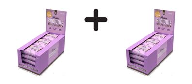 2 x NanoSupps Protein Brownie (12x60g) Double Chocolate