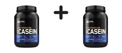 2 x Optimum Nutrition 100% Casein Gold Standard (908g) Chocolate Supreme
