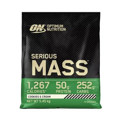 Optimum Nutrition Serious Mass (12lbs) Cookies and Cream