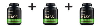 3 x Optimum Nutrition Serious Mass (6lbs) Chocolate