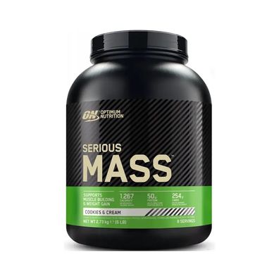 Optimum Nutrition Serious Mass (6lbs) Cookies and Cream