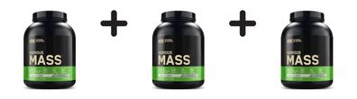 3 x Optimum Nutrition Serious Mass (6lbs) Cookies and Cream