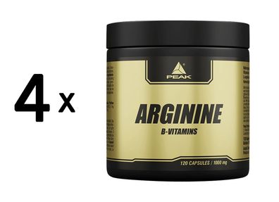 4 x Peak Arginine (120)