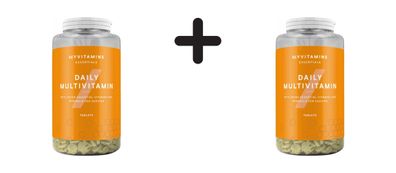 2 x Myprotein MyVitamins Daily Multivitamin (180) Unflavoured