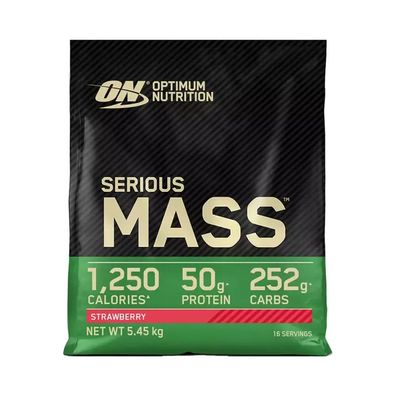 Optimum Nutrition Serious Mass (12lbs) Strawberry