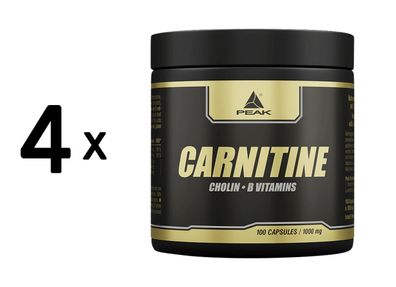 4 x Peak Carnitine (100)