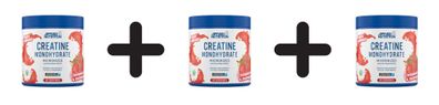 3 x Applied Nutrition Creatine Monohydrate, Strawberry & Raspberry - 250g