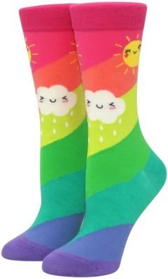 Regenbogen Socken bunt - Damen & Kinder 36-43