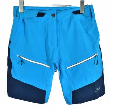 CMP Damen Radlerhose mit abnehmbarem Einsatz XS