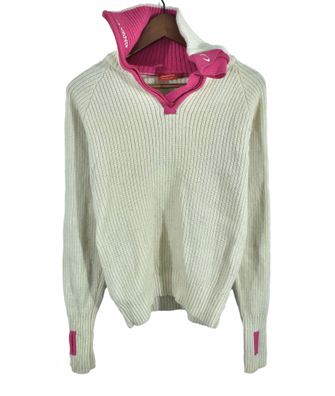 ULVANG Wolle Damen Pullover mit halbem Reißverschluss S
