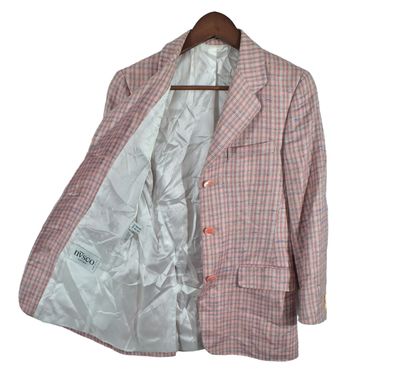 NVSCO 100% reine Seide Damenjacke Made in Italy 40