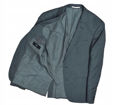HUGO BOSS Rote Wolle Herren Stretch Slim 50 Jacke