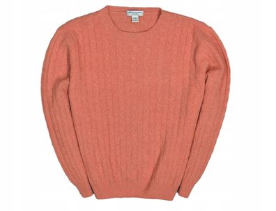 LORDS AND Cashmere Kaschmir Herren Flechtpullover L