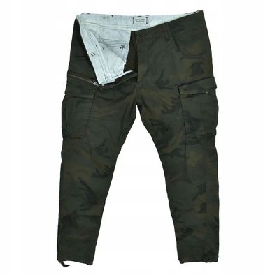 JACK JONES Anti Fit Herren Cargo Boot Hose W36 L32