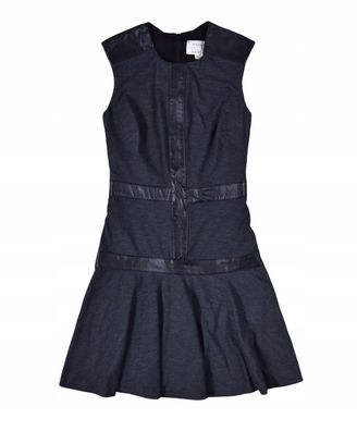 NICOLE MILLER Graues Premium-Kleid / S
