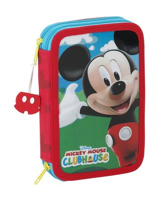 Mickey Mouse - Doppeldecker gefülltes Mäppchen 34-tlg