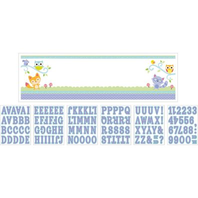 Signalbanner / Banner - Woodland Welcome Personalisierbar - 165 x 50 cm