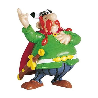 Plastoy PLA60509 - Asterix & Obelix - Sammelfigur Majestix der Anführer 6cm