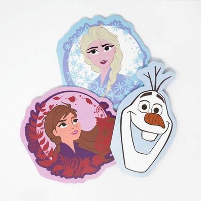 Disney Frozen / Die Eiskönigin 2 - Form Notizbücher - 3-teilig