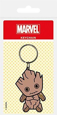 Marvel - Groot - Schlüsselanhänger aus Gummi