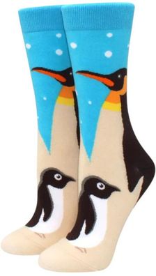 Pinguin Socken bunt - Damen & Kinder - 36-43