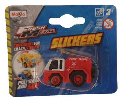 Maisto 15023 - Fresh Metal Slickers, Modellauto: Fire Department