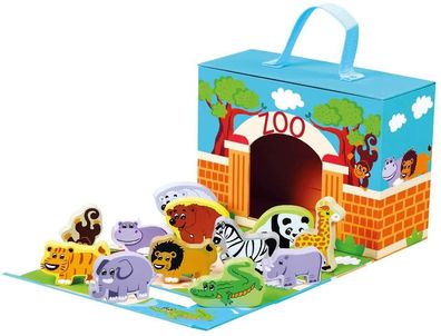 Zoo im Reisekoffer - Spielset