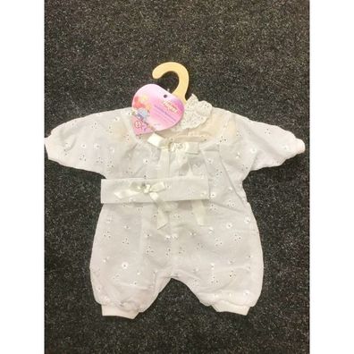 Heless 2260 Festtag Strampler Stirnband 35-45 cm Puppen Outfit Doll Dress Taufe