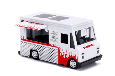 Jada Toys 253222000 - Marvel Deadpool Foodtruck, 1:32