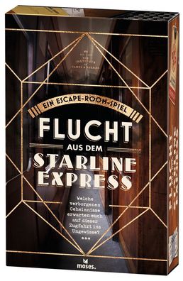 Moses 90365 - Flucht aus dem Starline Express - Escape-Room-Spiel