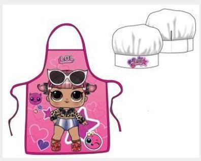 L.O.L. Surprise - Kochschürze mit Mütze