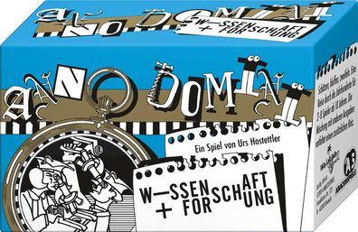 Abacus Spiele 09141 - Anno Domini - Wissenschaft + Forschung - Kartenspiel