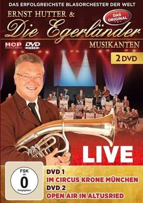Ernst Hutter: Live Im Circus Krone München / Open Air in Altusried (2 DVD's)