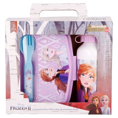 Stor 51063 - Frozen 2 / Die Eiskönigin - 4-teiliges Lunch Set