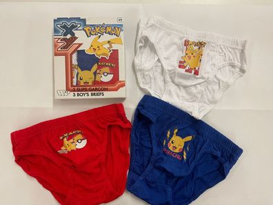 Pokémon - 3er Pack Unterhosen, 4-5 Jahre