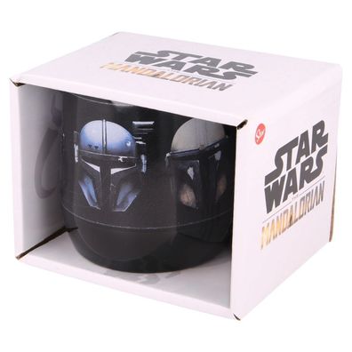 Stor 00881 - Star Wars - The Mandalorian - Keramik Tasse 360ml schwarz