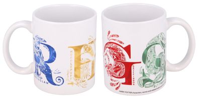 Stor 04990 - Harry Potter Hogwarts Häuser - Keramik Tasse 325ml