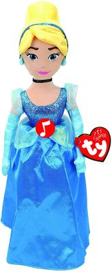 Ty 02412 - Disney Princess Cinderella - Stoffpuppe mit Sound Plüsch 40cm