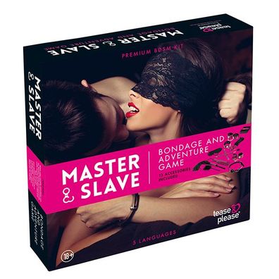 Master & Slave Bondage Game Magenta - (Sprache: NL-EN-DE-FR-ES-IT-SE-NO-PL-RU)