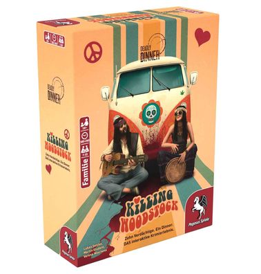 Deadly Dinner: Killing Woodstock - Brettspiel