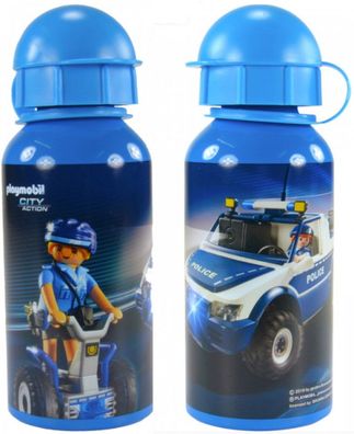 Playmobil Trinkflasche "Police" 400 ml Aluminium