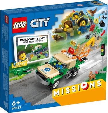 LEGO® 60353 City Tierrettungsmissionen - Spielset
