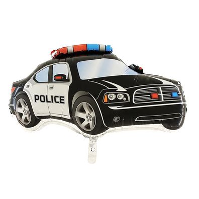 Polizei Auto groß - Folienballon - 52 cm