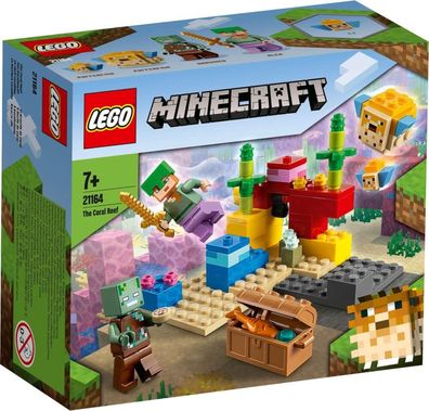 LEGO® 21164 Minecraft™ - Das Korallenriff (92 Teile)